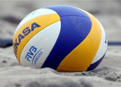 خاتمه رقابت های والیبال ساحلی جوانان استان قزوین