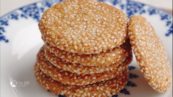 طرز تهیه کوکی ارده عسلی طرز تهیه کوکی ارده عسلی